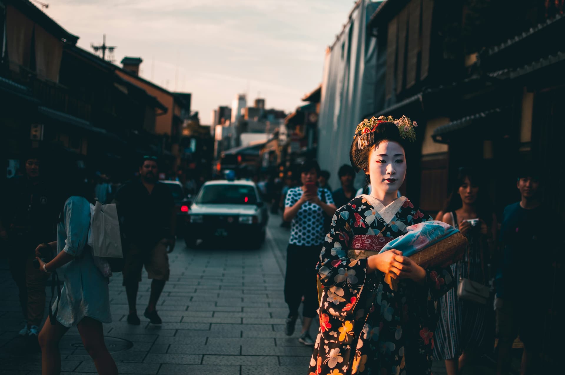 Geisha at Gion in Kyoto